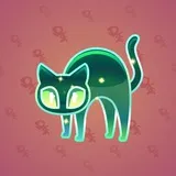 Scared Cat #6414 Scared Cat #6414