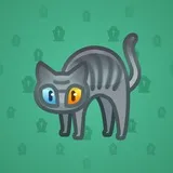 Scared Cat #6515 Scared Cat #6515