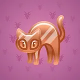 Scared Cat #6616 Scared Cat #6616