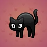 Scared Cat #6639 Scared Cat #6639