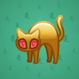 Scared Cat #664 Scared Cat #664