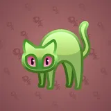 Scared Cat #6672