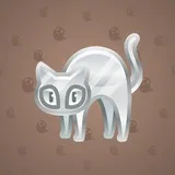 Scared Cat #6677 Scared Cat #6677