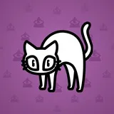 Scared Cat #6695 Scared Cat #6695