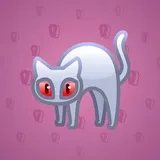 Scared Cat #6708