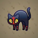 Scared Cat #6772 Scared Cat #6772