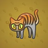 Scared Cat #6780 Scared Cat #6780