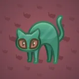 Scared Cat #6820 Scared Cat #6820