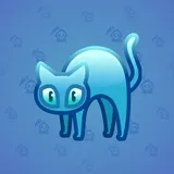 Scared Cat #6847 Scared Cat #6847