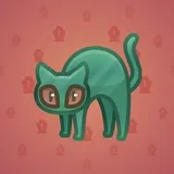 Scared Cat #6850 Scared Cat #6850