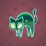 Scared Cat #6854 Scared Cat #6854