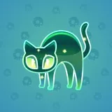Scared Cat #6876 Scared Cat #6876