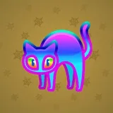 Scared Cat #6900 Scared Cat #6900