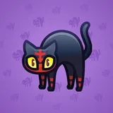 Scared Cat #6927 Scared Cat #6927