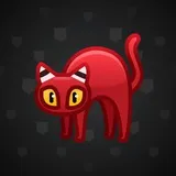 Scared Cat #6965 Scared Cat #6965