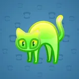 Scared Cat #6985 Scared Cat #6985