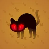 Scared Cat #7002 Scared Cat #7002