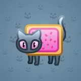 Scared Cat #7014