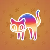 Scared Cat #7072 Scared Cat #7072
