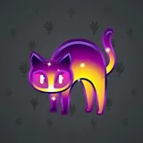 Scared Cat #7077 Scared Cat #7077