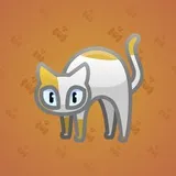 Scared Cat #7080