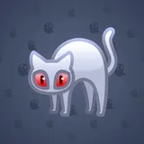 Scared Cat #7084 Scared Cat #7084