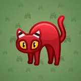 Scared Cat #7102 Scared Cat #7102