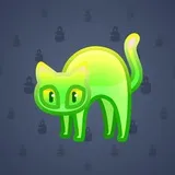 Scared Cat #7112 Scared Cat #7112