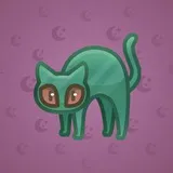 Scared Cat #7130 Scared Cat #7130