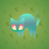 Scared Cat #7173 Scared Cat #7173