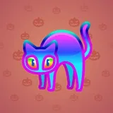 Scared Cat #7210 Scared Cat #7210