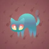 Scared Cat #7213 Scared Cat #7213