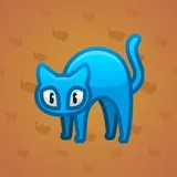Scared Cat #7215 Scared Cat #7215