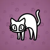 Scared Cat #7273 Scared Cat #7273