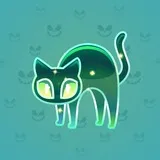 Scared Cat #7321 Scared Cat #7321