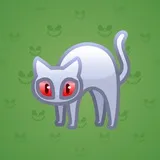 Scared Cat #7331 Scared Cat #7331