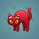 Scared Cat #736 Scared Cat #736