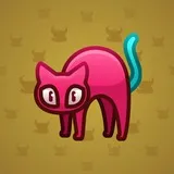 Scared Cat #7367 Scared Cat #7367
