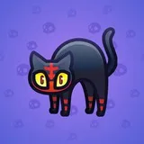 Scared Cat #7368 Scared Cat #7368