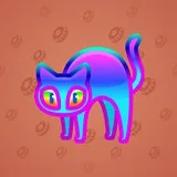 Scared Cat #7373 Scared Cat #7373