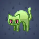 Scared Cat #7380 Scared Cat #7380