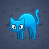 Scared Cat #7396 Scared Cat #7396