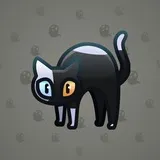 Scared Cat #7400 Scared Cat #7400