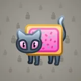 Scared Cat #7433 Scared Cat #7433