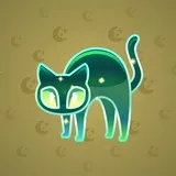 Scared Cat #7438 Scared Cat #7438