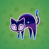 Scared Cat #7456 Scared Cat #7456