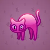 Scared Cat #7469 Scared Cat #7469