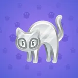 Scared Cat #7517