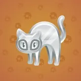 Scared Cat #7540 Scared Cat #7540