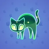 Scared Cat #7566 Scared Cat #7566